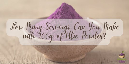 How Many Servings Can You Make with 100g of Ube Powder?