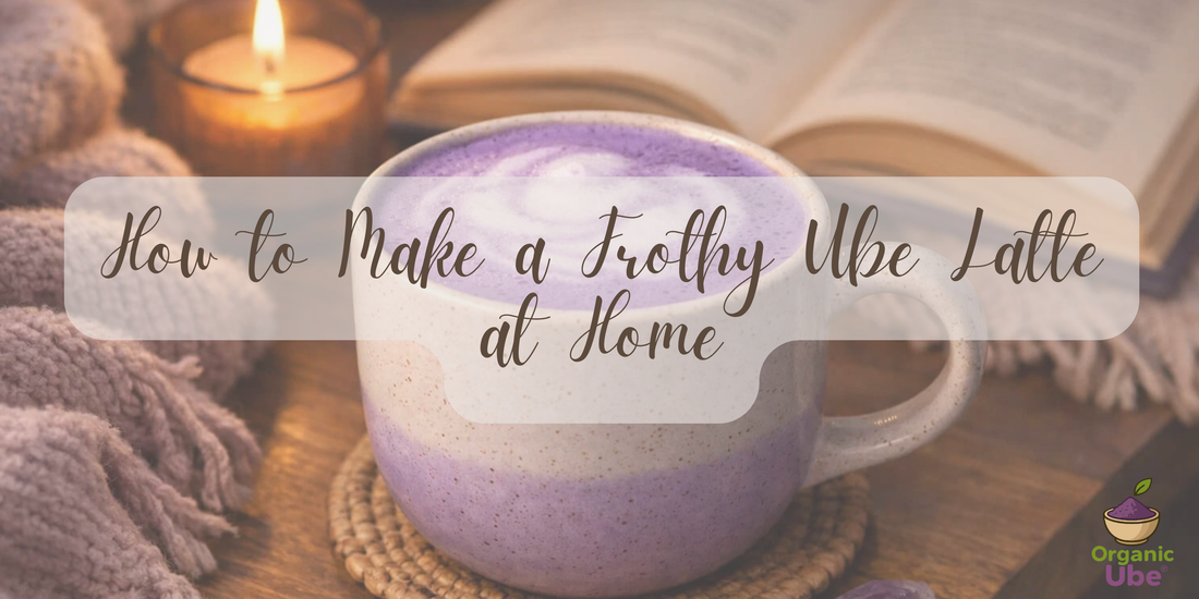 How to Make a Frothy Ube Latte at Home