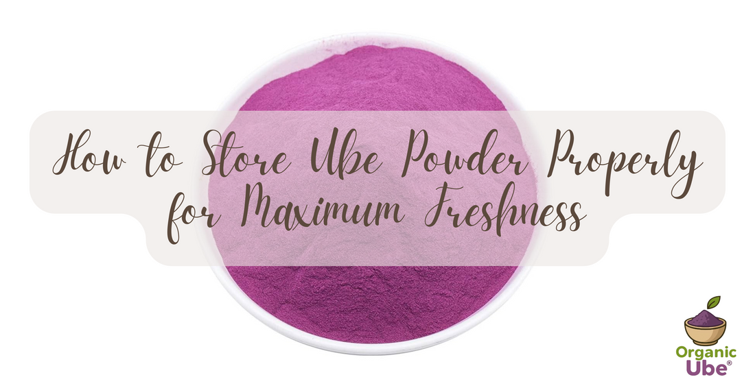 How to Store Ube Powder Properly for Maximum Freshness