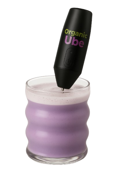 Ripple Glass for Ube Latte