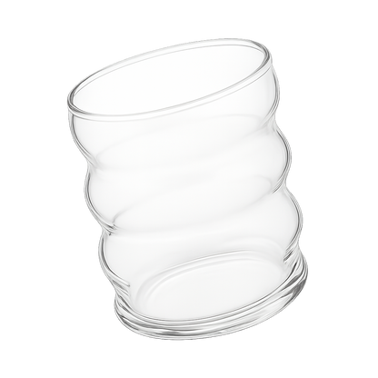 Ripple Glass for Ube Latte