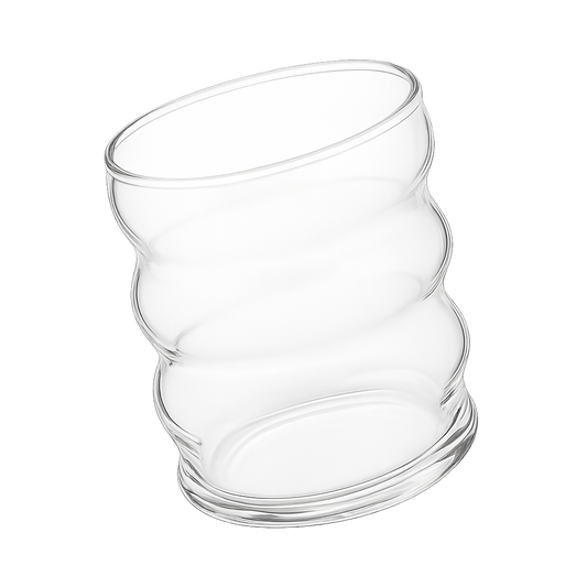 Ripple Glass for Ube Latte
